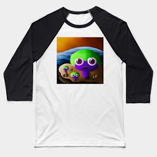 Cute monsters Baseball T-Shirt